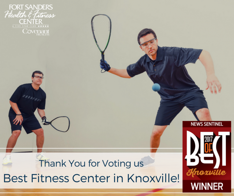 Best of Knoxville 2017 Fort Sanders Health and Fitness Center,